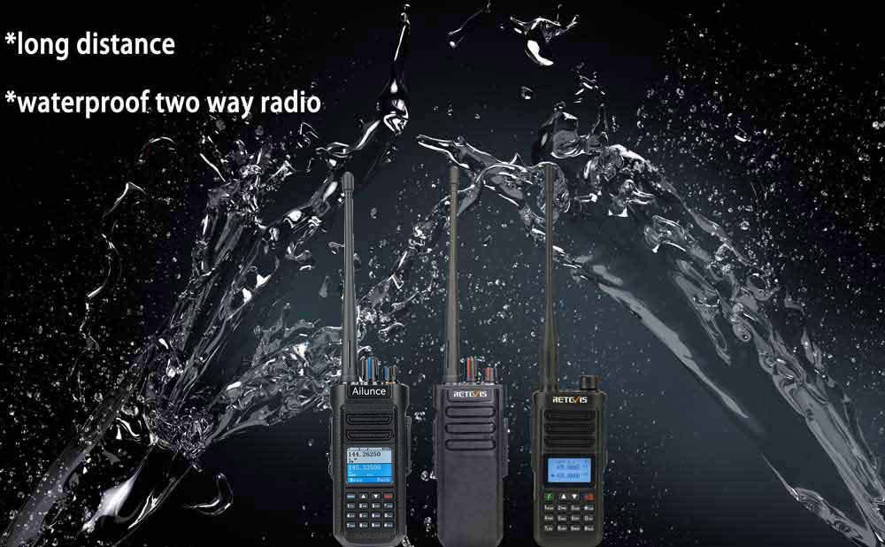 best long range waterproof two way radio
