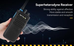 Receptor Superheterodino para Retevis P1 UHF DMR Walkie Talkie doloremque