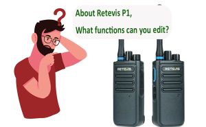 Get One Retevis P1, What Functions can You Edit? doloremque