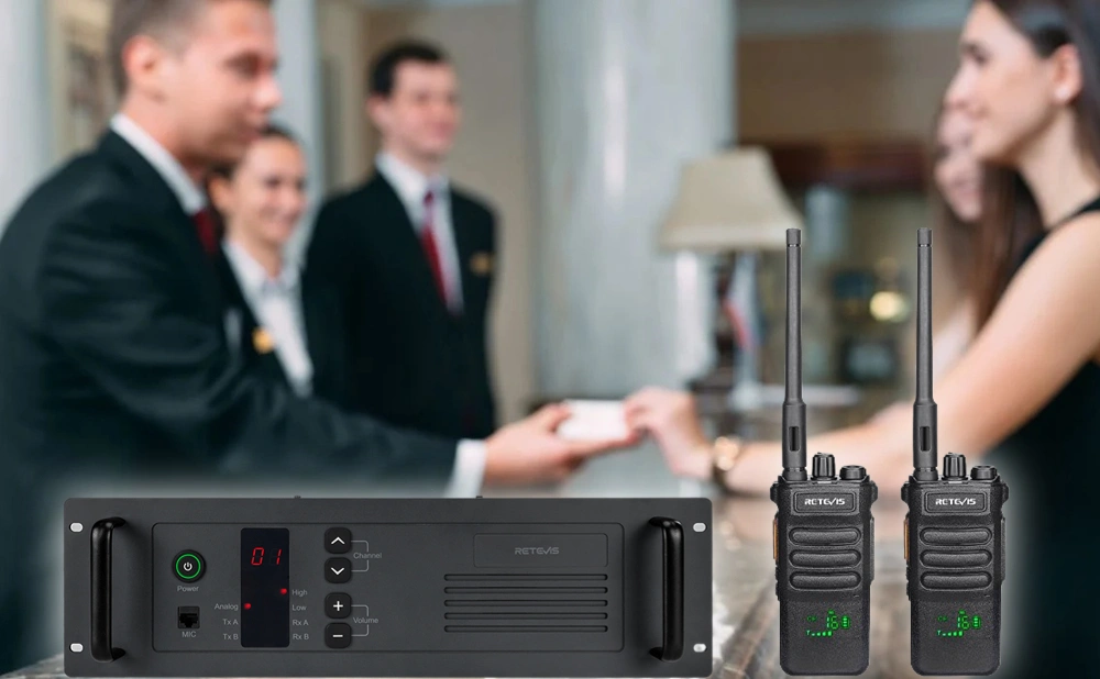 Retevis R1 Repeater System for Large Hotel Communication Solution doloremque