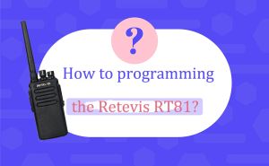 How to programming the Retevis RT81? doloremque