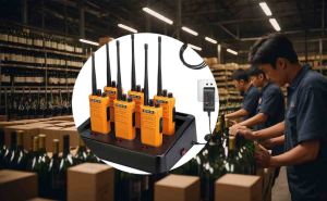 Orange Retevis RT29 High power Radio for Wine Warehouse doloremque