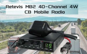 Retevis MB2 4W CB Mobile Radio takes you into CB Radio doloremque