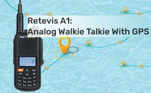Retevis A1: Analog Walkie Talkie With GPS doloremque
