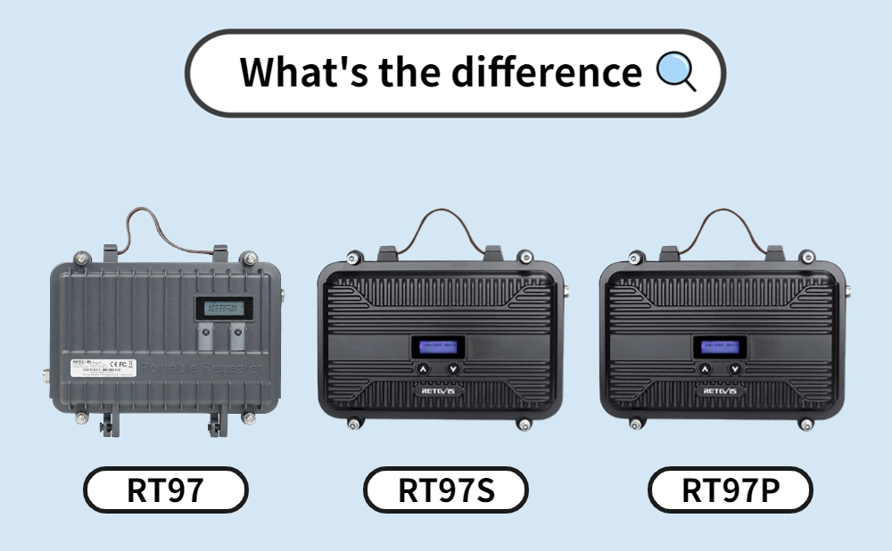 What is the Difference Between the Retevis Repeaters RT97, RT97S, and RT97P? doloremque
