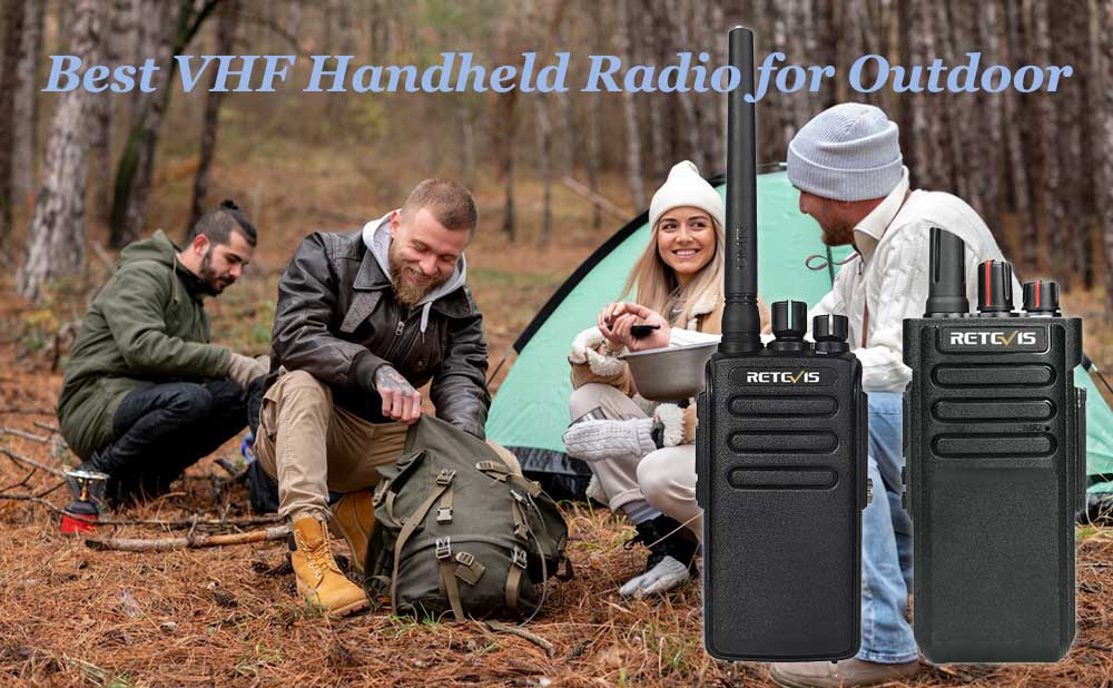 Best Retevis Waterproof VHF Handheld Radio for Outdoor Under $70