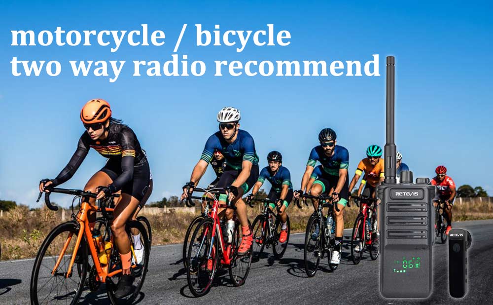 Retevis two way radio for cycling