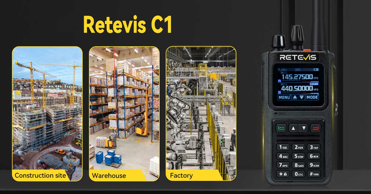Conveniences Provided by Retevis C1 in Various Scenarios