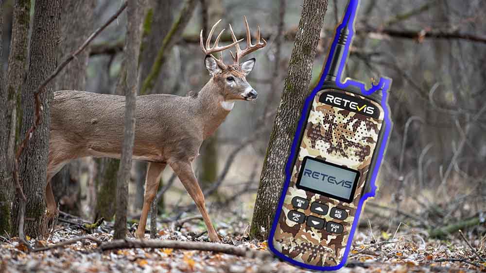 Retevis Hunting Radio Eztalk 2 is the best hunting outdoor walkie-talkie for field communication