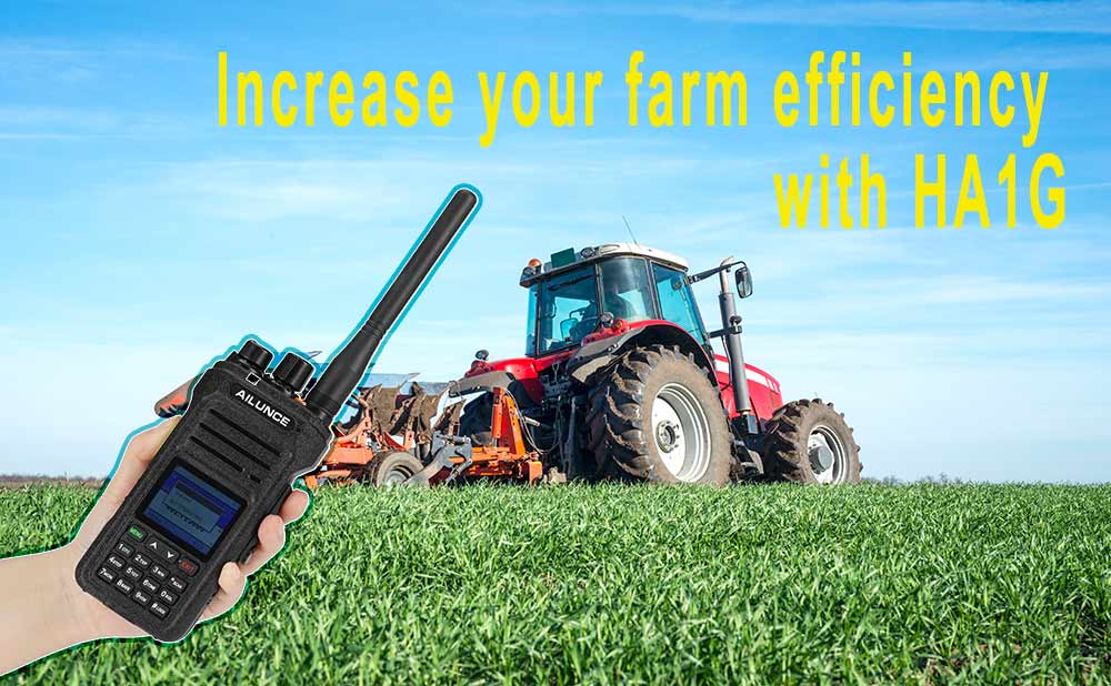 Boost Your Farm's Productivity with the Retevis HA1G GMRS Farm Walkie Talkie