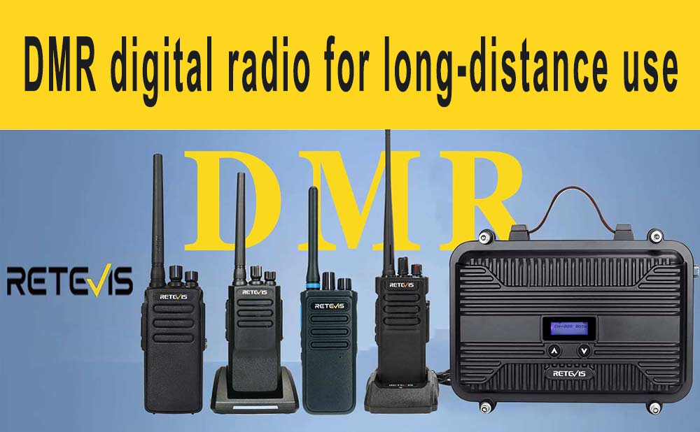 Retevis DMR Digital Walkie Talkie for Long-distance use