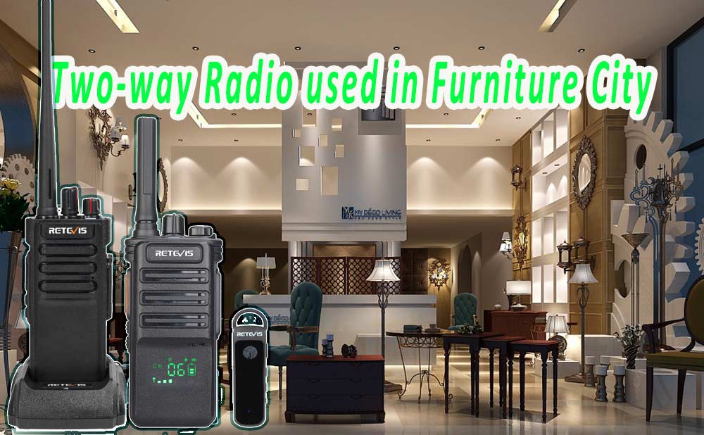 Bluetooth walkie talkie for furniture city