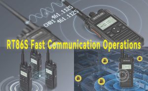 What are the Convenient Communication Features of RT86S Handheld Radio? doloremque