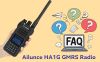 FAQ on HA1G 5W Waterproof 250 Channel GMRS Walkie Talkie
