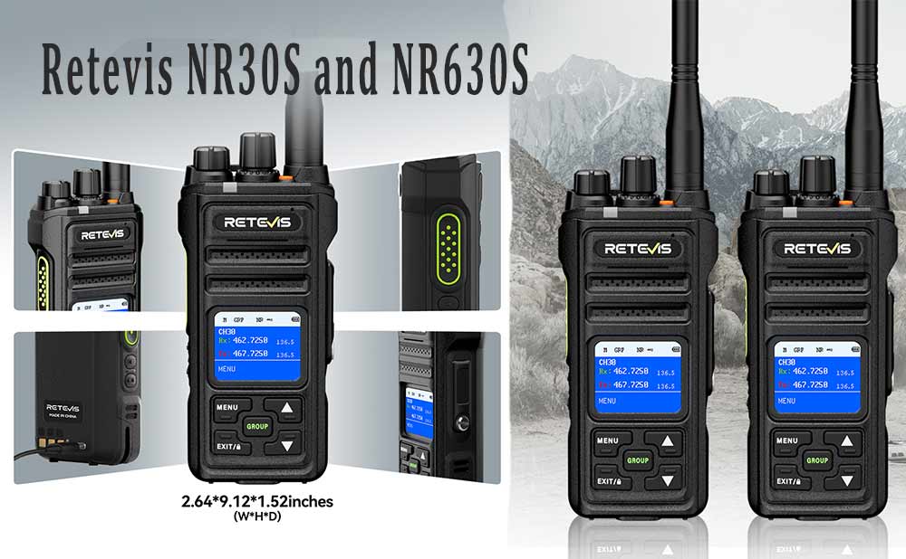 Quick View About Retevis NR30S and NR630S.