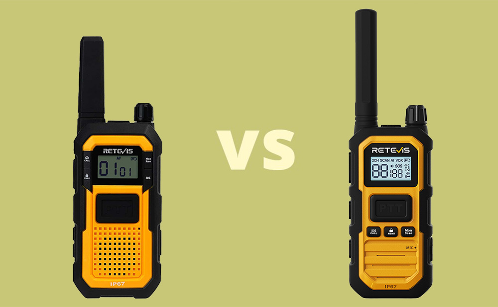 Difference between Retevis RB48 Plus and Retevis RB48