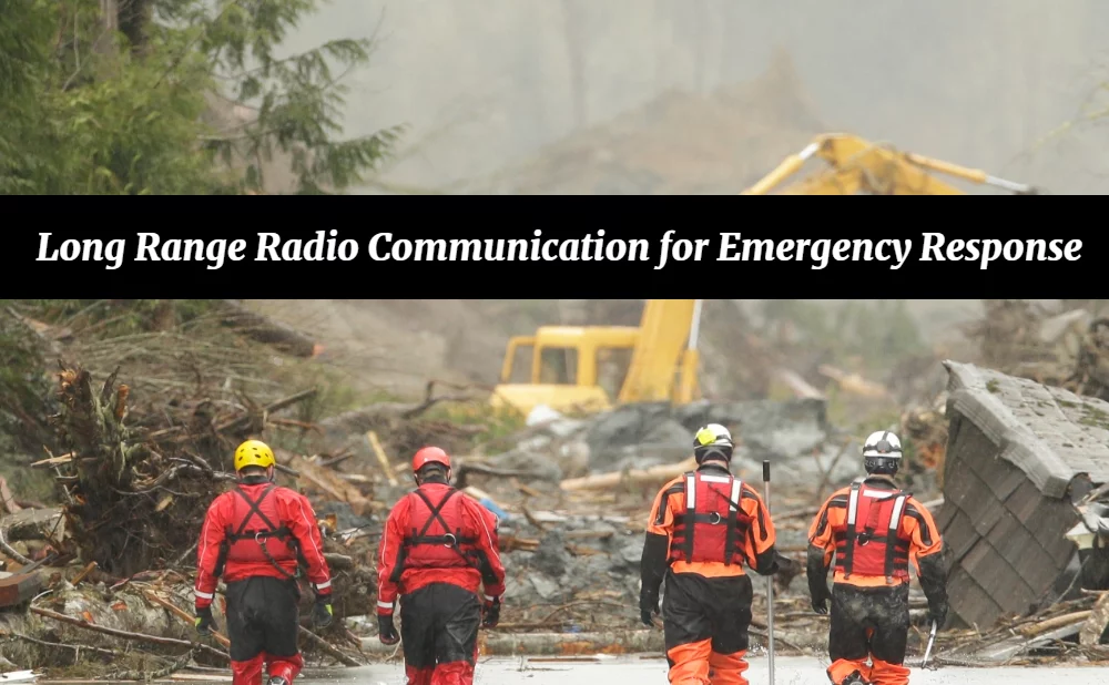 Long Range Radio Communication for Emergency Response doloremque