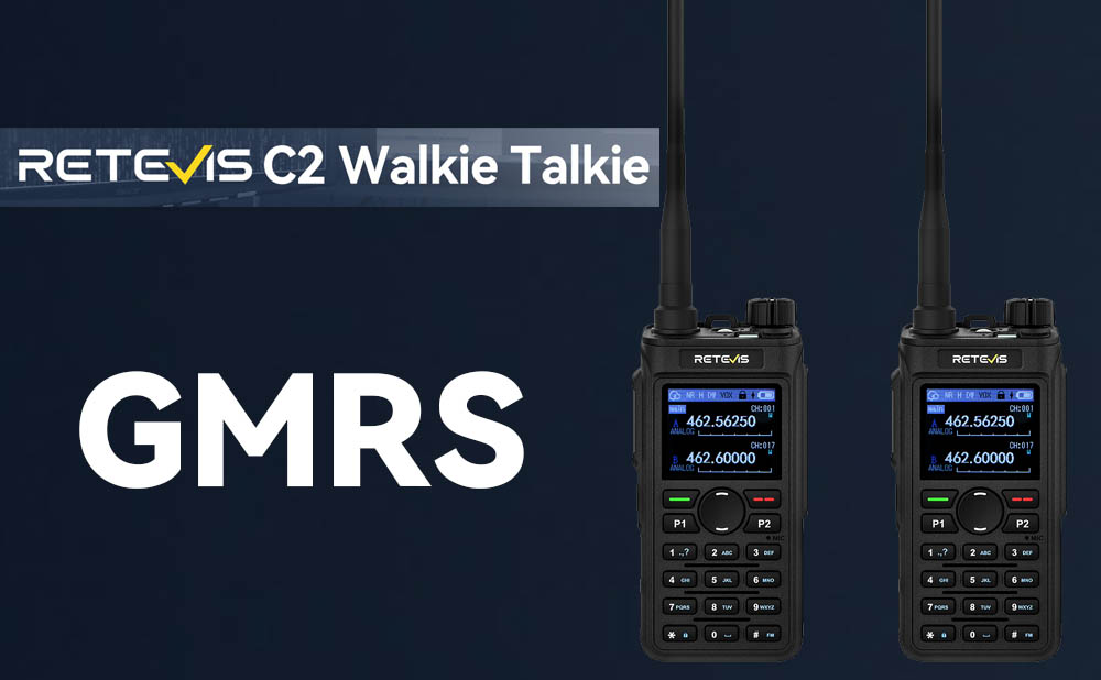 New GMRS Handheld Radio Retevis C2 is coming