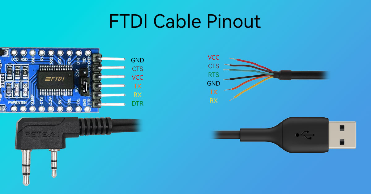 How do i make a FTDI cable?