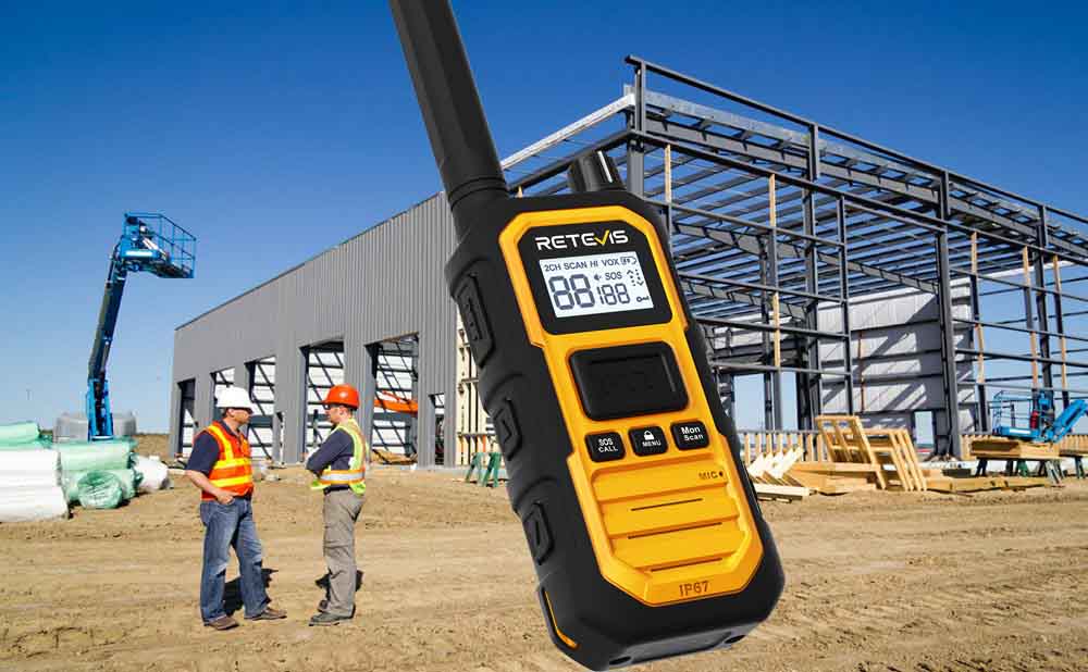 Retevis RB48P the best GMRS radios for Job Sites