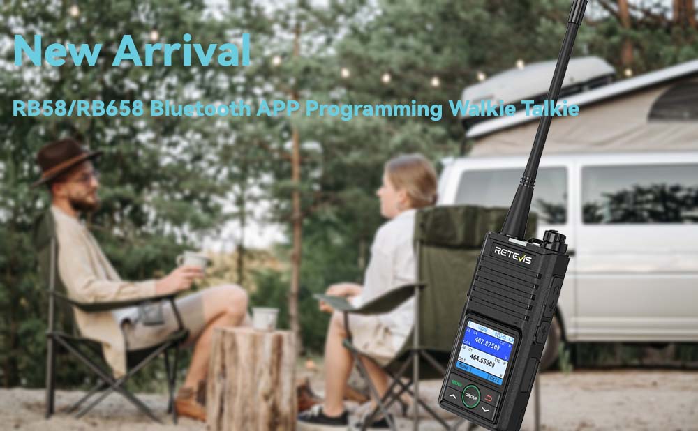 New Arrival:RB58/RB658 Bluetooth APP Programming Walkie Talkie