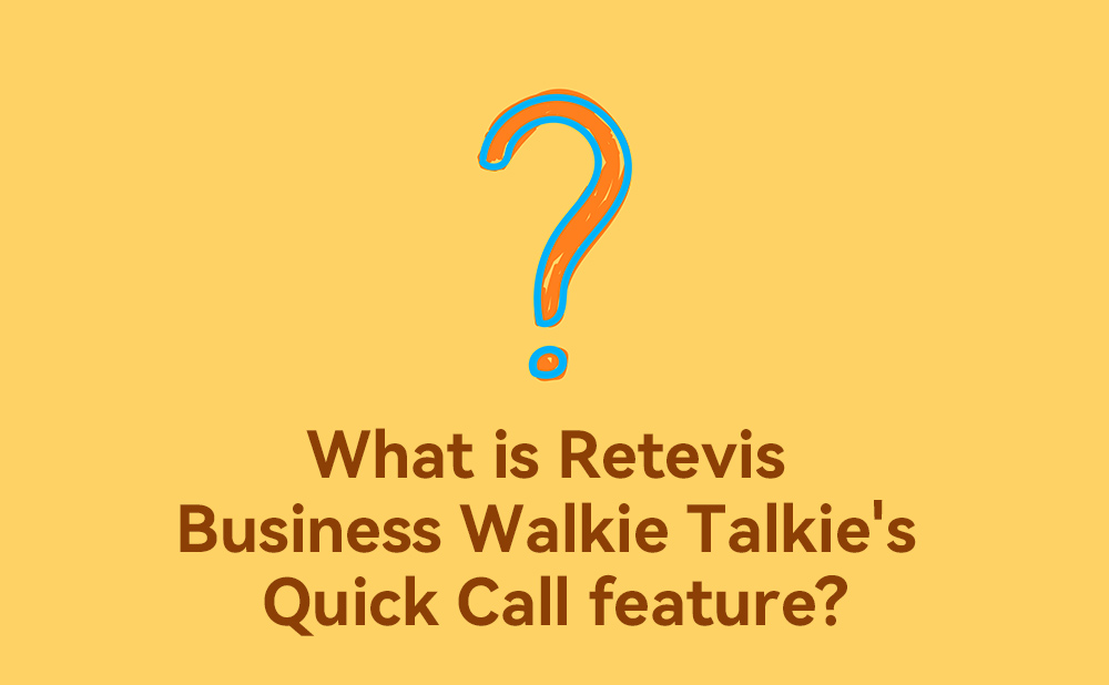 What is Retevis Walkie Talkie one-touch calling feature?
