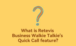 What is Retevis Walkie Talkie one-touch calling feature? doloremque