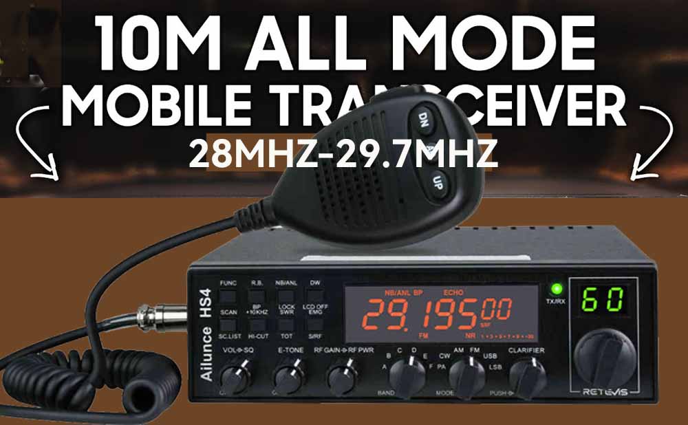 Ailunce HS4 The Ultimate 10 Meter Mobile Radio for Amateur Enthusiasts