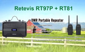 How to build a repeater with two mobile radios?----Retevis RT97P DMR repeater with RT81 doloremque