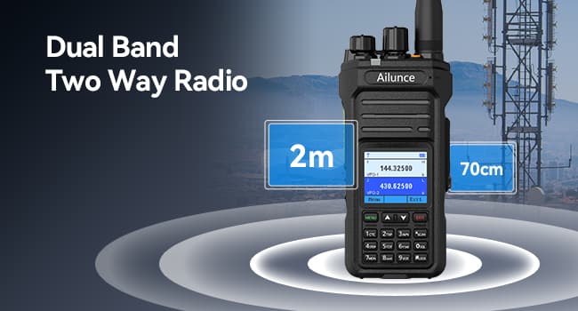 Retevis Ailunce HA1UV UHF VHF Dual Band Radio: The Game Changer in Two-Way Radios is Here!