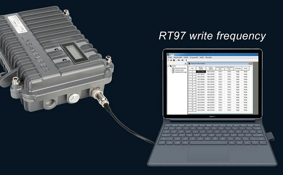 Mini Analog Radio Repeater RT97 Programming: How to Customize Frequencies and Unlock More Channels