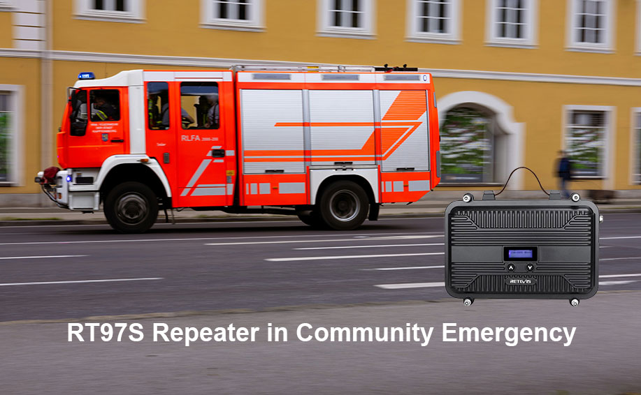 RT97S Repeater Usage for Emergency Communications in a Florida Community