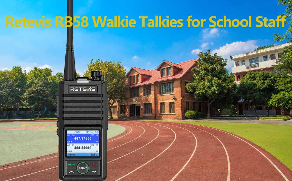 Retevis RB58 Walkie Talkies for School Staff
