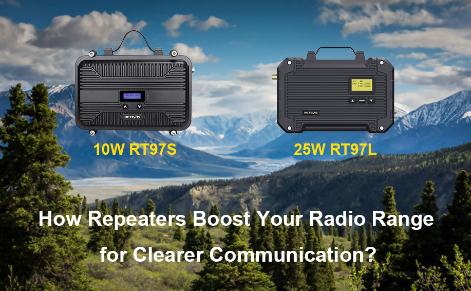 How Repeaters Boost Your Radio Range for Clearer Communication？