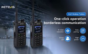 Unlock Seamless Communication with Retevis C62 5W Long Range UV Dual Band Business Radio doloremque