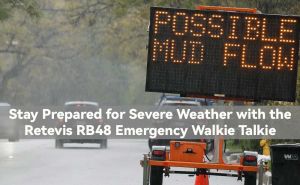 Stay Prepared for Severe Weather with the Retevis RB48 Emergency Walkie Talkie doloremque