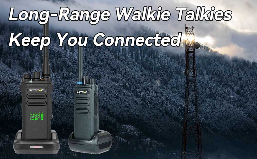 Retevi's Long-Range Walkie Talkies Keep You Connected