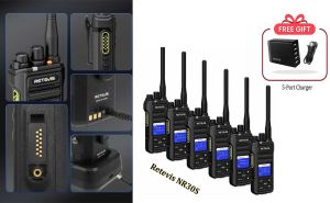Buy the Retevis NR30S 6-pack and get a free 5-port charger doloremque