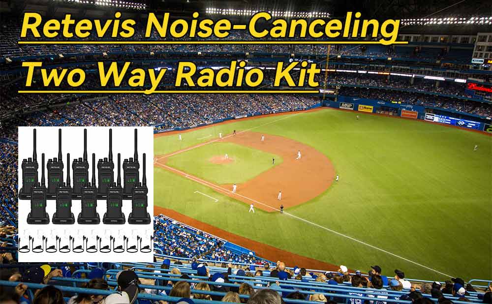 The Retevis Noise-Canceling Radio with Earpieces Kit You’ve Been Looking For
