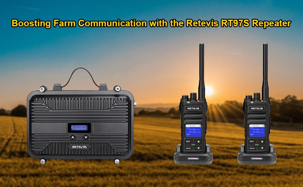 Boosting Farm Communication with the Retevis RT97S Repeater