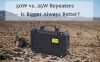 50W vs. 25W Repeaters – Is Bigger Always Better?
