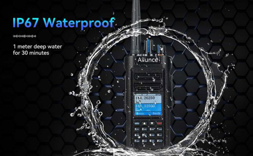 HD2 DMR Radio in Freezing Conditions: Waterproof Performance Test