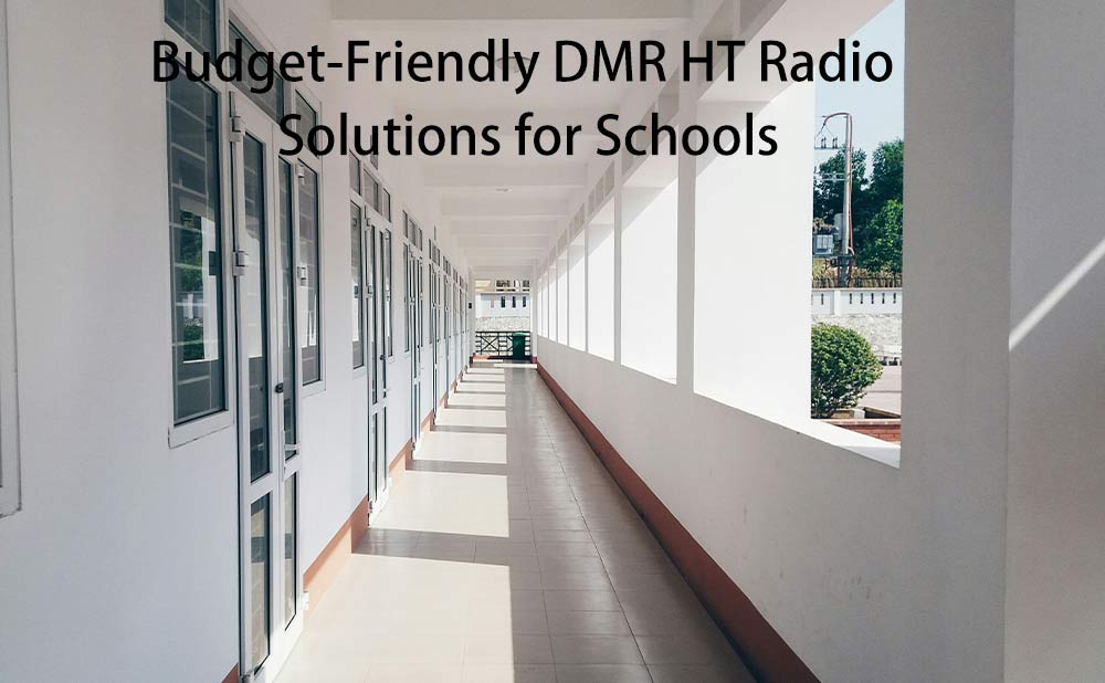 Waterproof DMR HT Radios for Outdoor School Activities