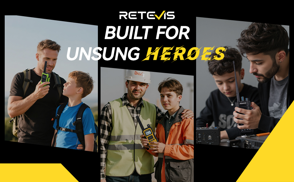 The Unsung Hero: 3 Types of Fathers Who Deserve RETEVIS Industrial Two-Way Radios