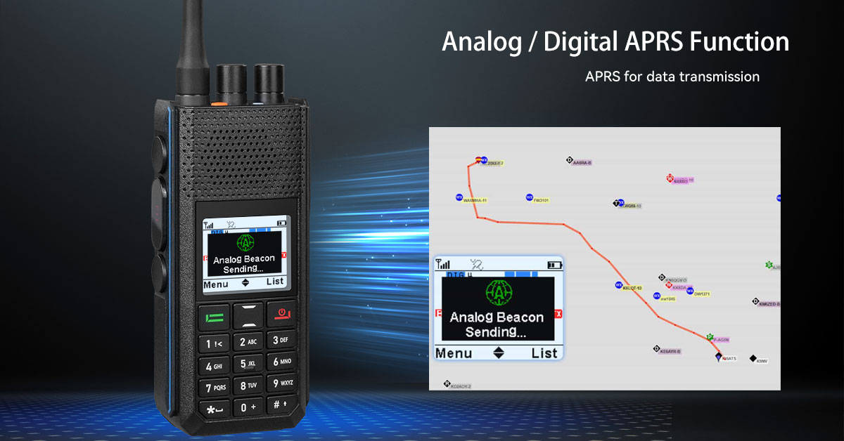 Retevis' First Analog Digital  APRS: Ailunce H1 DMR Radio