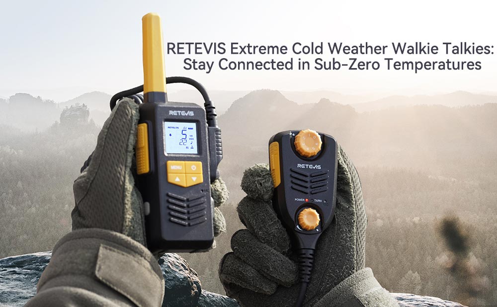 RETEVIS Extreme Cold Weather Walkie Talkies: Stay Connected in Sub-Zero Temperatures