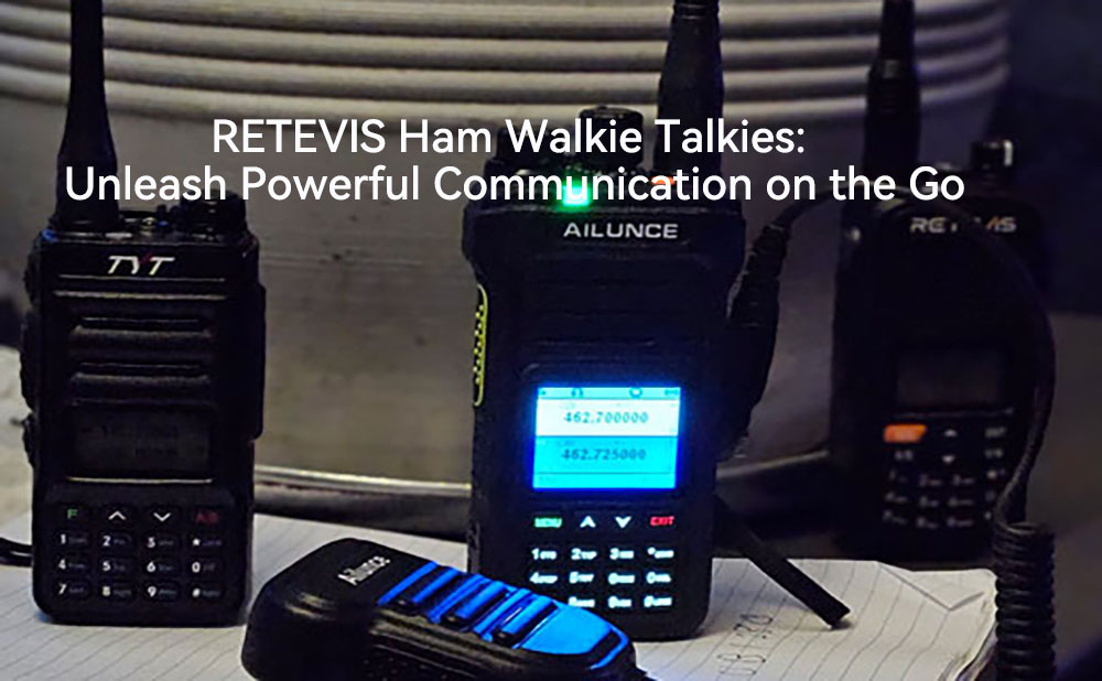 RETEVIS Ham Walkie Talkies: Unleash Powerful Communication on the Go
