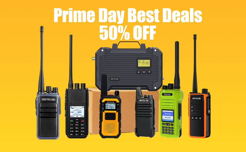 Prime Day 2025 Radio Deals: Best GMRS, Ham, Mobile & Handheld Radios Up to 50% Off!