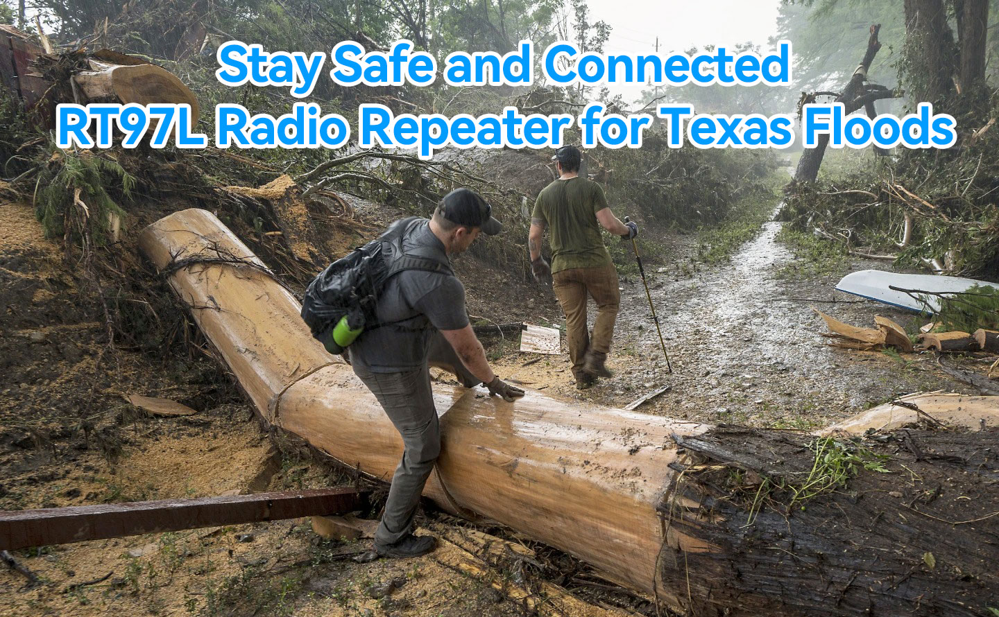 Stay Safe and Connected: RT97L Radio Repeater for Texas Floods