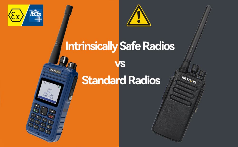 Intrinsically Safe Radios vs Standard Radios – What You Need to Know